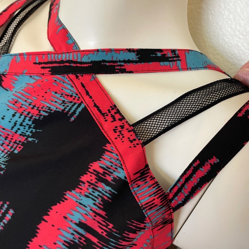 Fabletics Liza Multicolored Romper Size Small - image 8